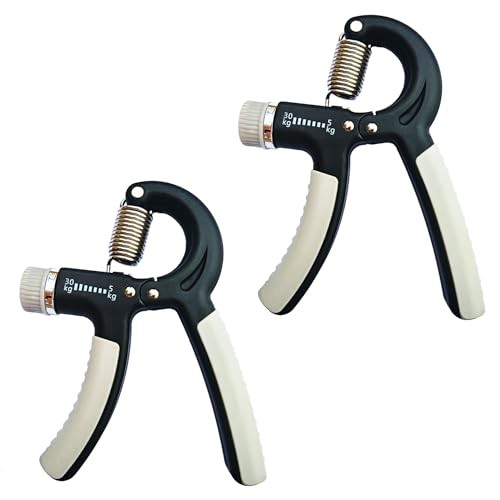 Strengthener Hand Grip 2 Pack Kid Boys Girls Teenager Strength Trainer Black