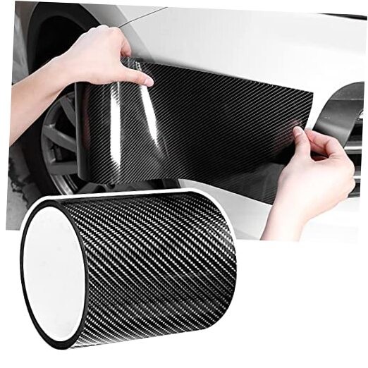 Universal Car Door Edge Guard Door Sill Protector, Automotive 4In x 33Ft Black
