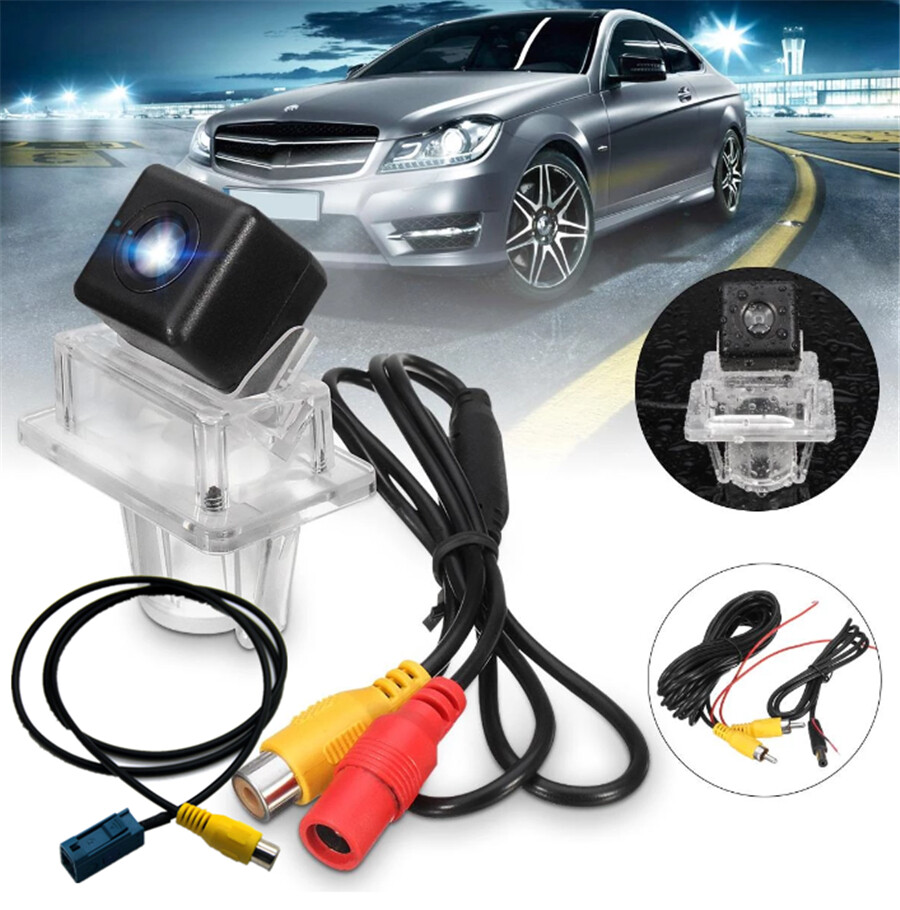 Rear View Backup Camera For Mercedes C Class W204 C300 C63 S204 Factory Stereo