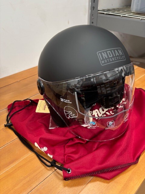 286139606- IMC MATTE JET HELMET BK LARGE