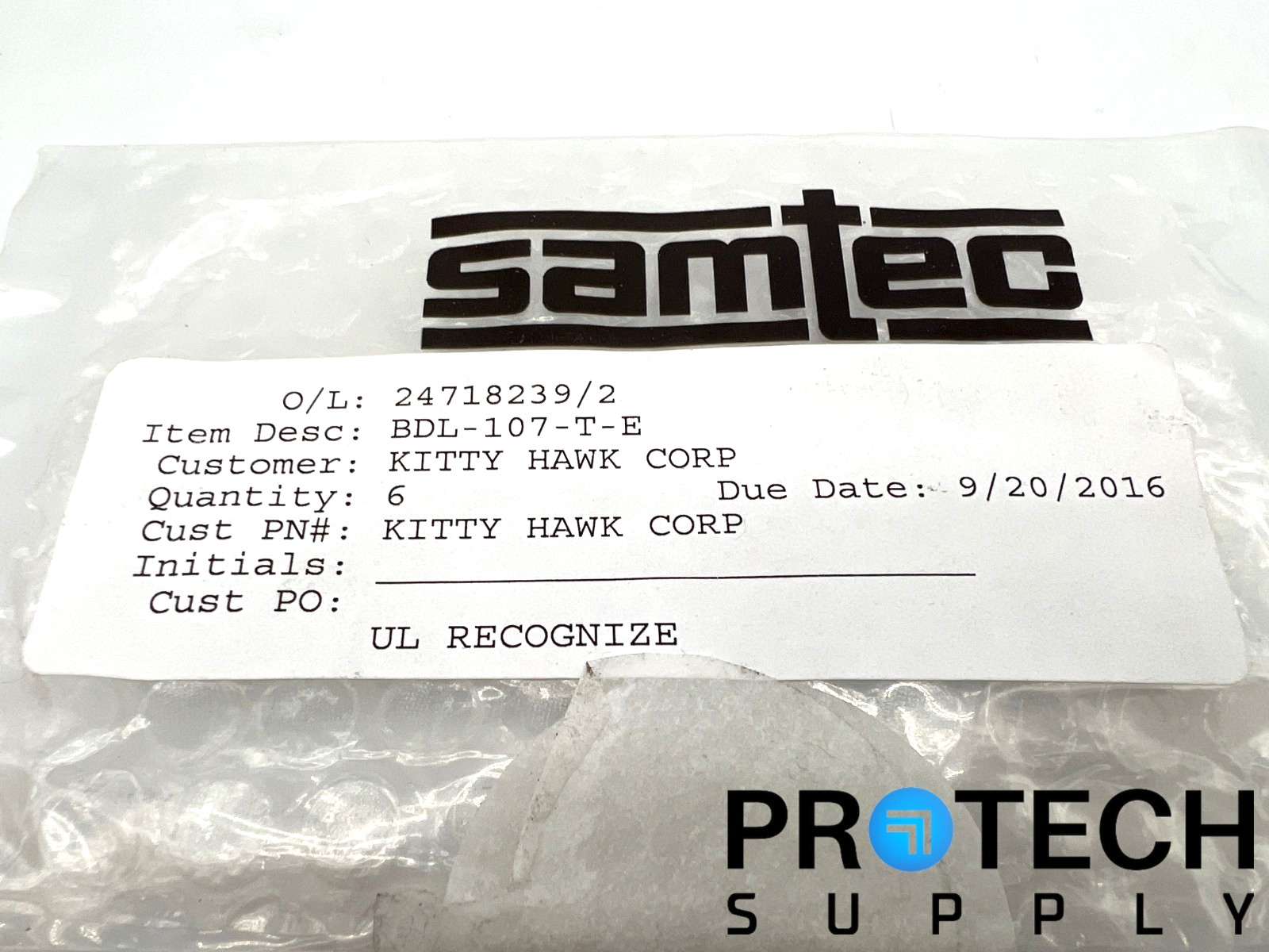 (Lot of Misc.) Samtec Header Connectors