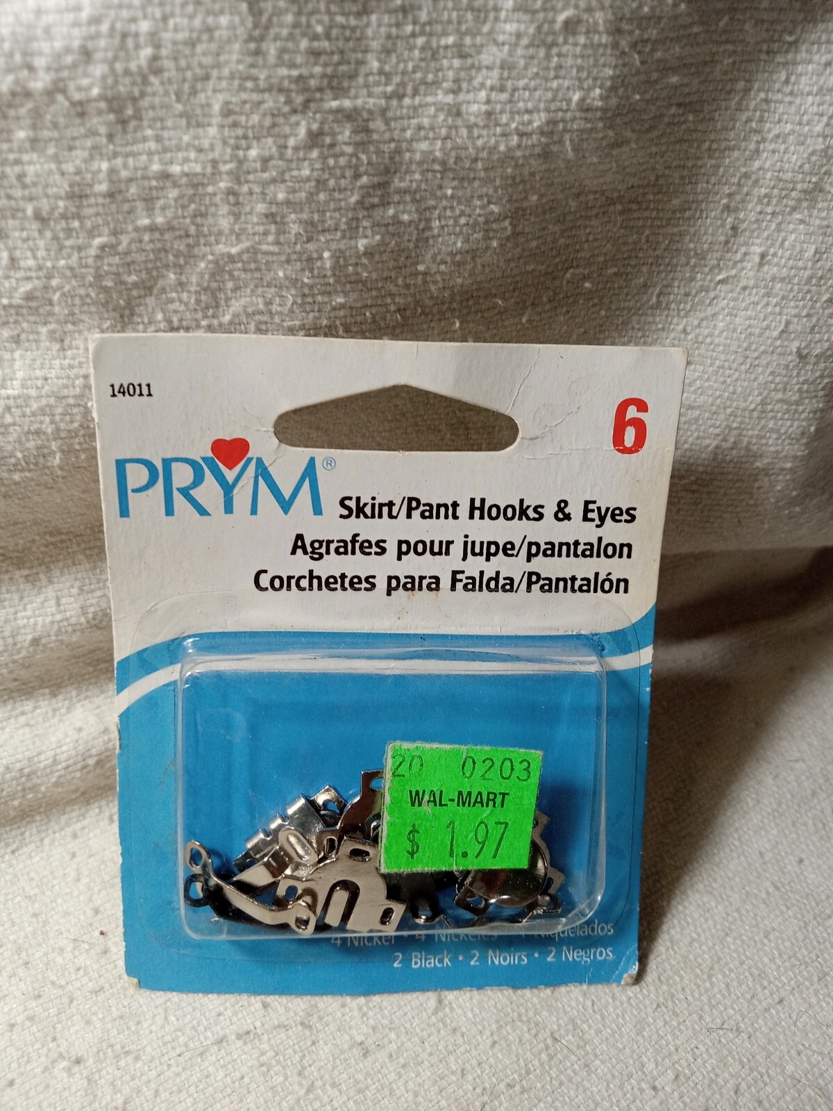 Prym Skirt Pant Hooks & Eyes