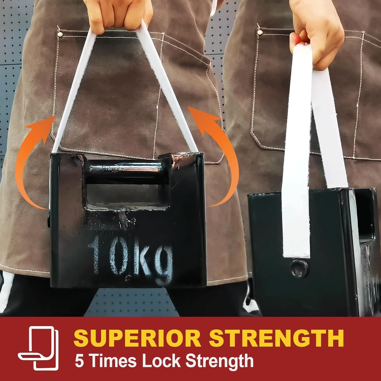 Industrial Strength Hook & Loop Fasteners, 11.5ft - Secure Mounting Solution
