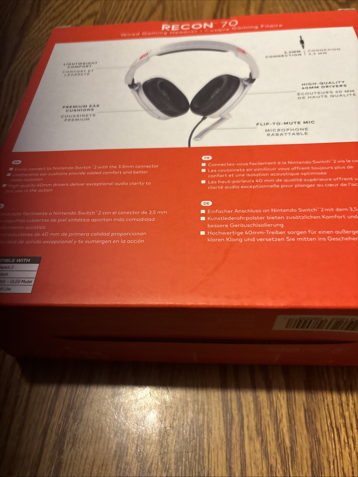 Nintendo Switch Recon 70 Wired Gaming Headset