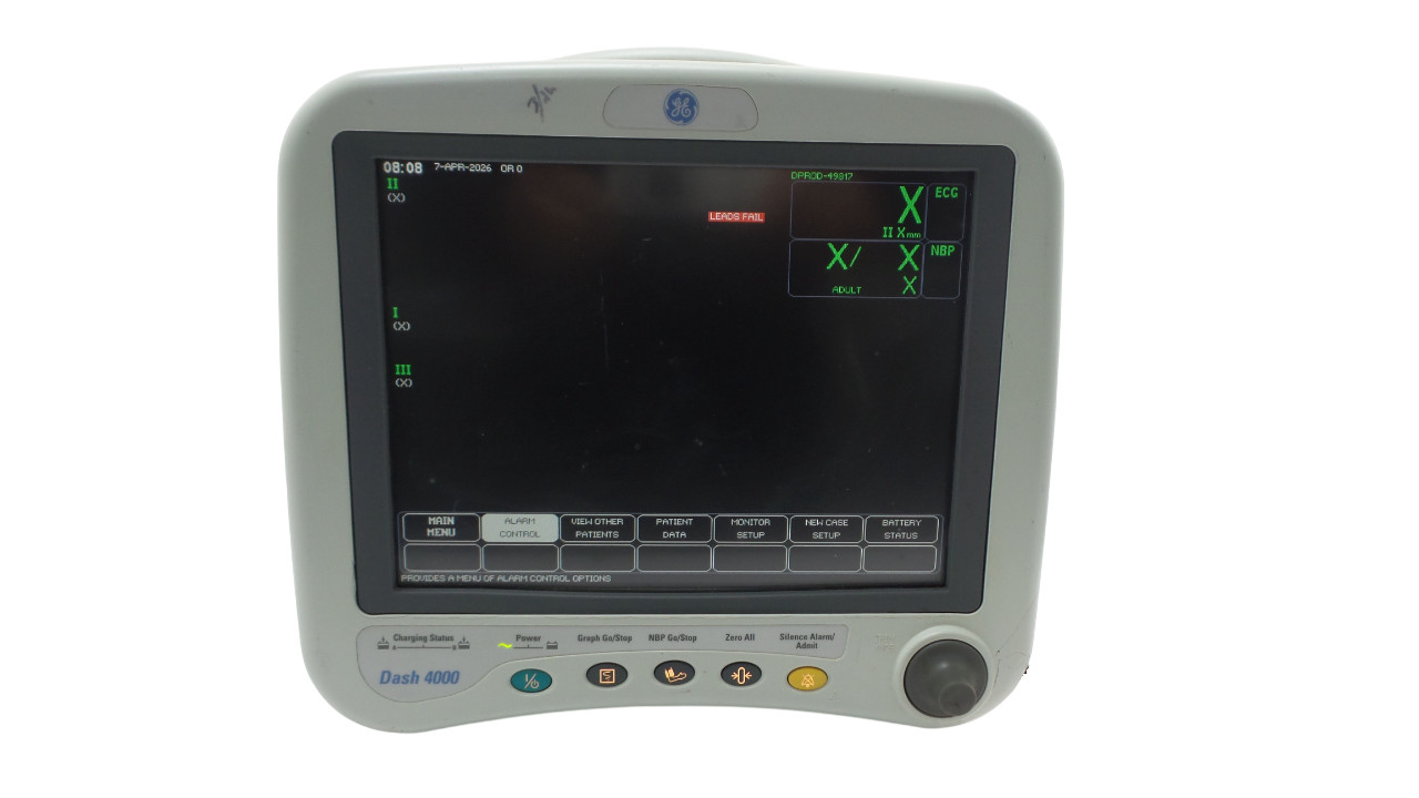 GE Healthcare Dash 4000 Patient Monitor - Free Shipping