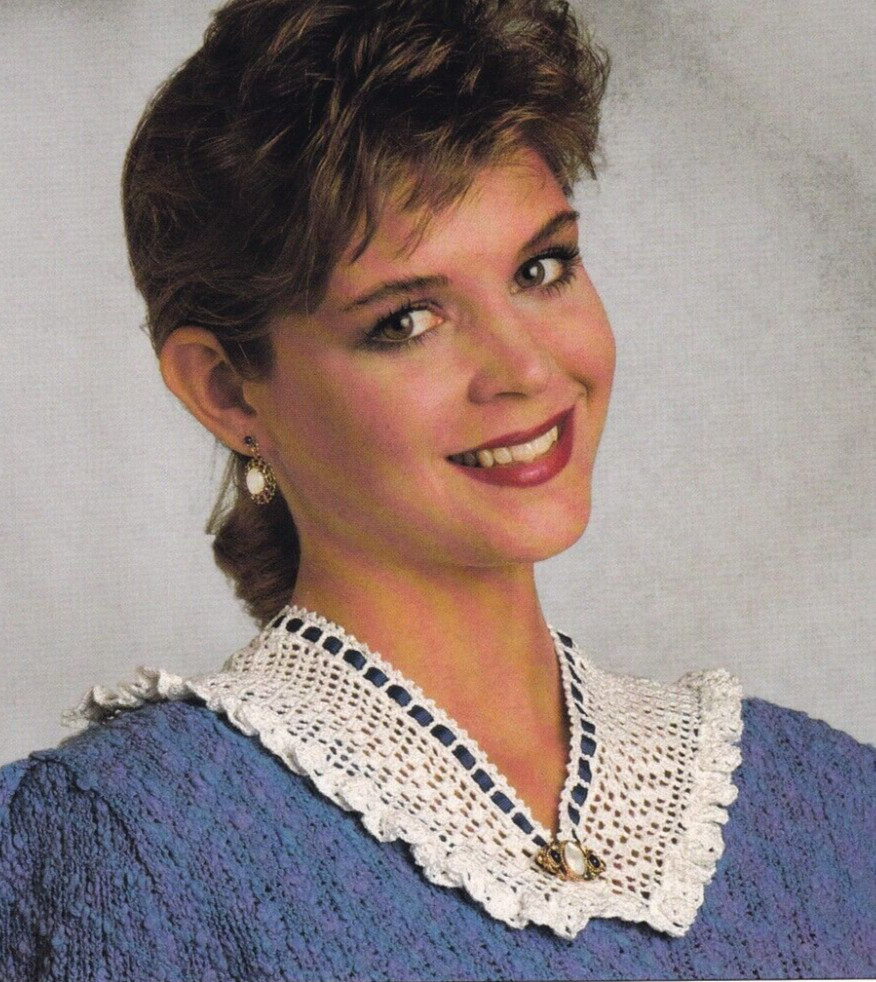Crochet Pattern RUFFLED SHAWL COLLAR Instructions