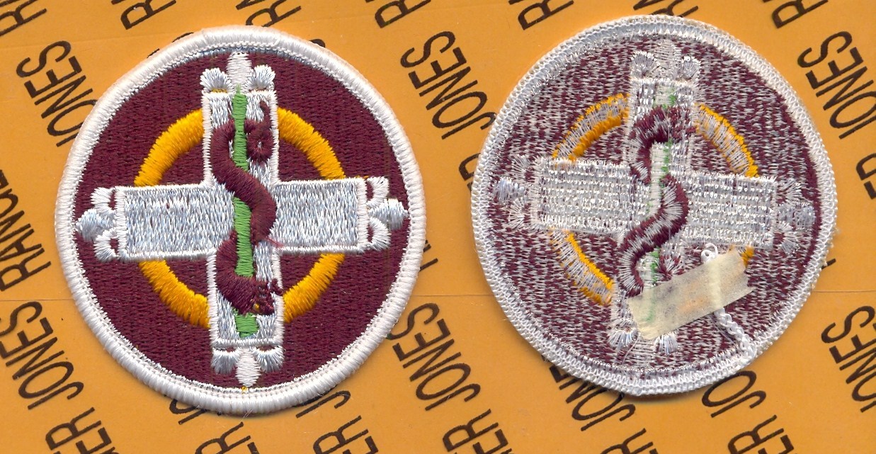 US Army 338th Medical Brigade dress uniform patch m/e