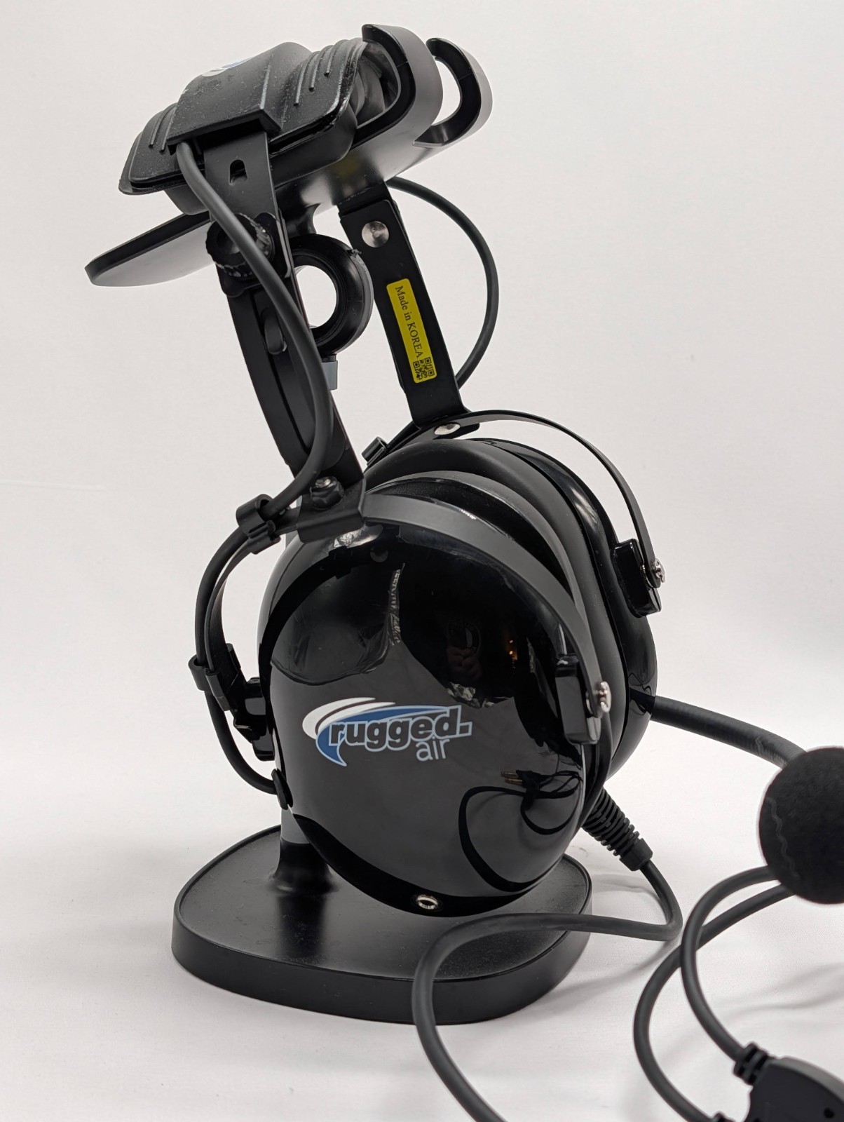 Rugged Air RA200 Aviation Headset - Dual GA Plugs