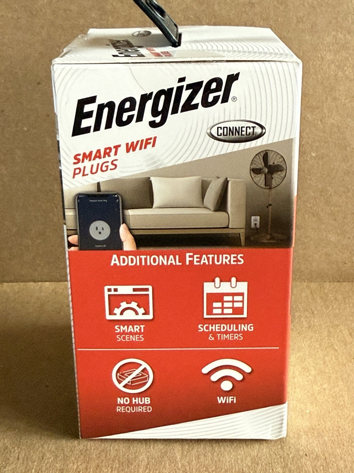 Energizer Smart WiFi Plugs 2 Pack New & Sealed