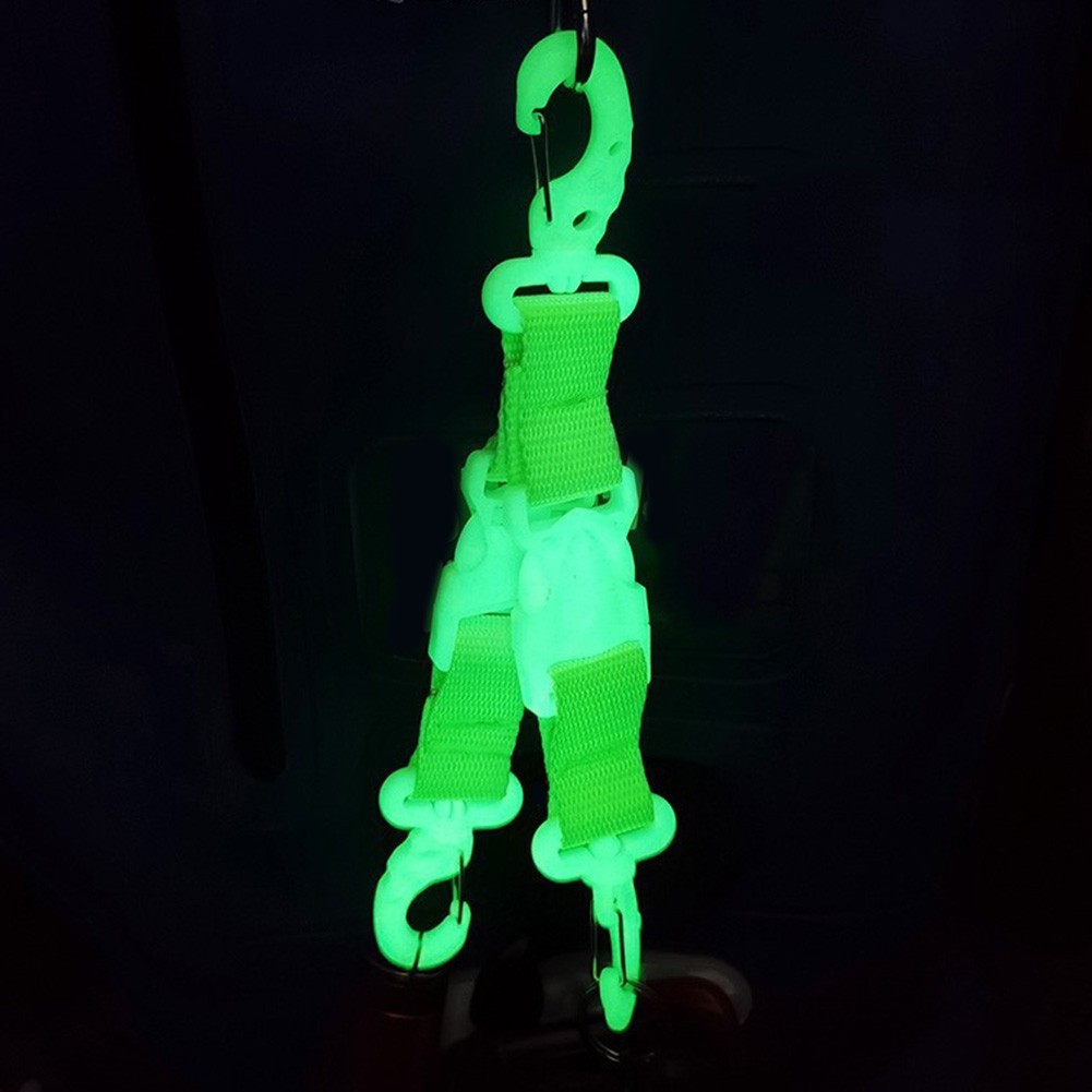 Lightweight Nylon Diving Fin Strap with Glow Feature for Easy Visibility