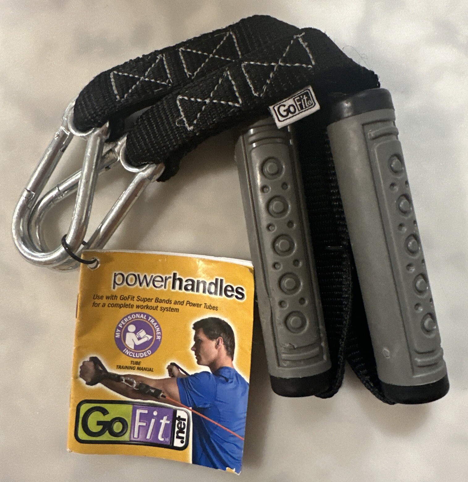 GoFit Pro Black Power Handles (GF-STHC) GOFGFSTHC