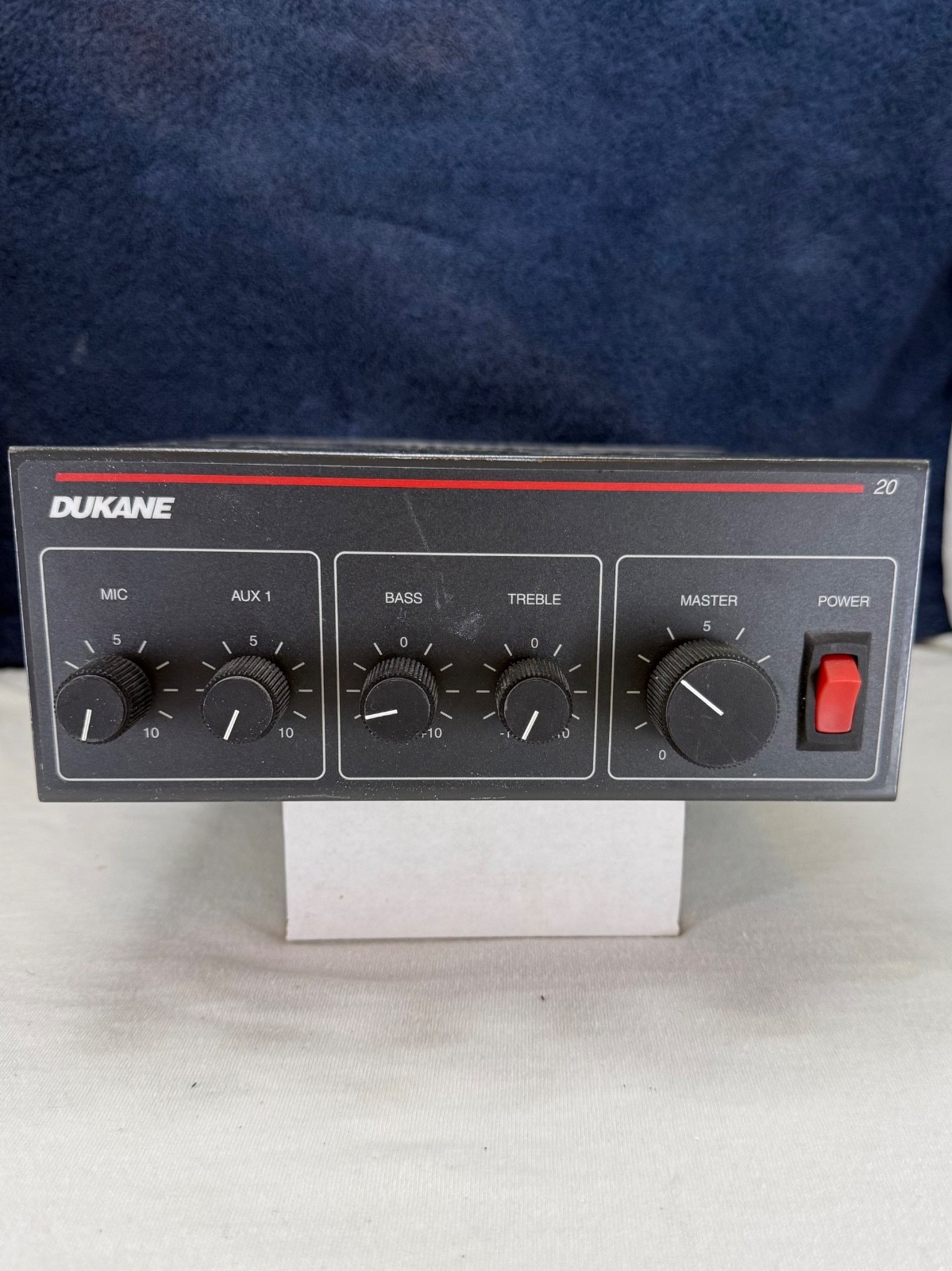 Dukane 1A20 Is A 20-Watt Amplifier & Mixer! Tested Working!