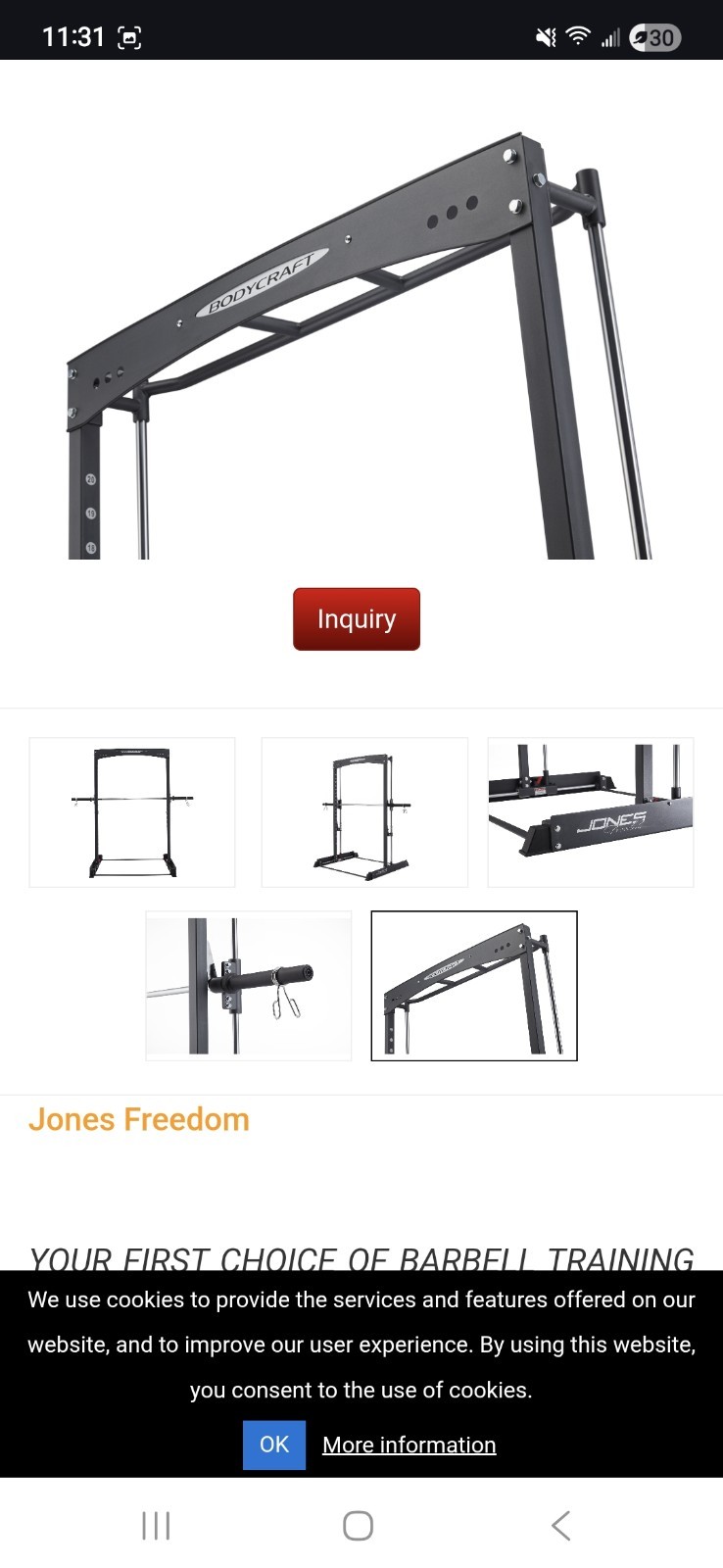 BodyCraft Smith Machine Jones Freedom