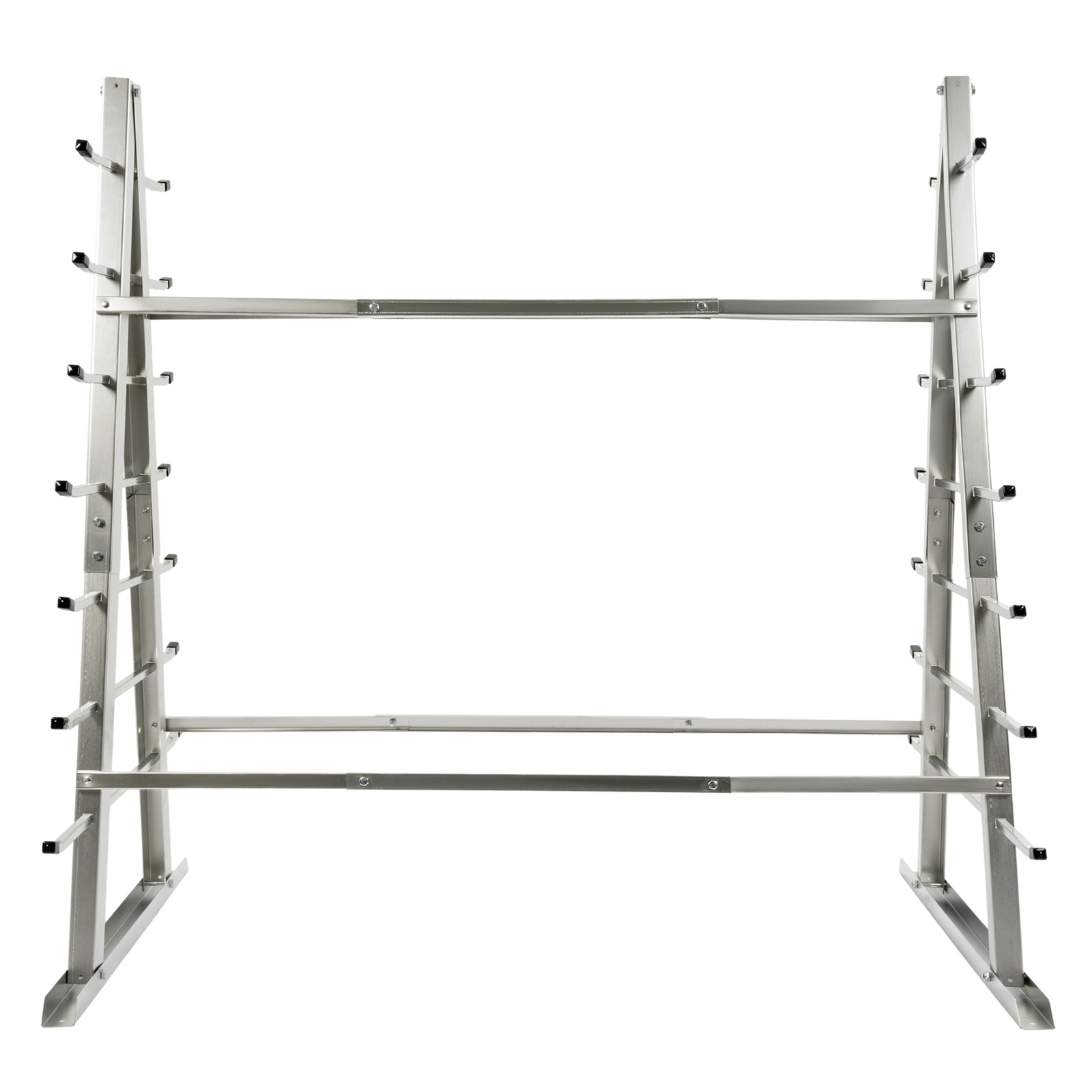 2000LBS 7-Tier Floor Standing Horizontal Storage Rack for Lumber/Pipe Adjustable