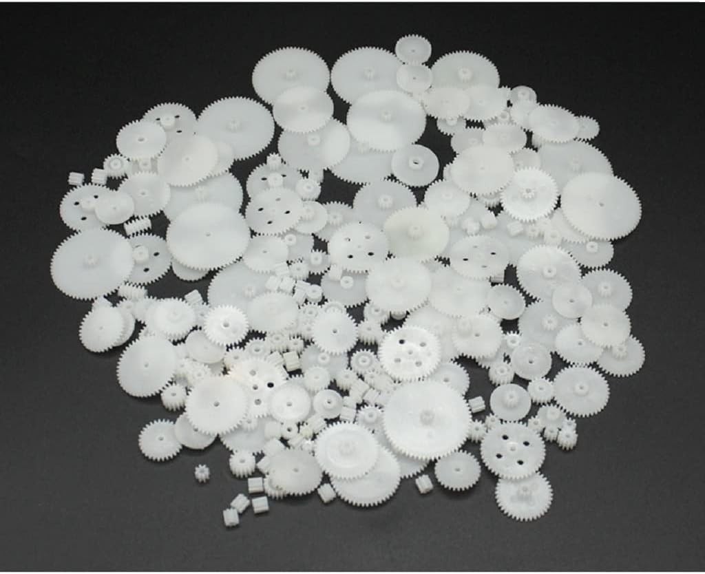 200pcs Plastic Gears 0.5 Module for DC Motor DIY Model Toys Accessories