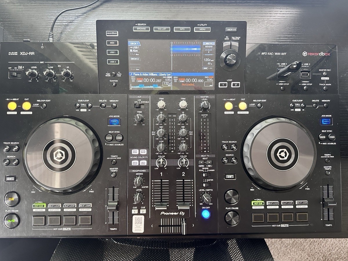 Pioneer DJ XDJ-RR All In One Digital DJ System with Rekordbox Software - Black
