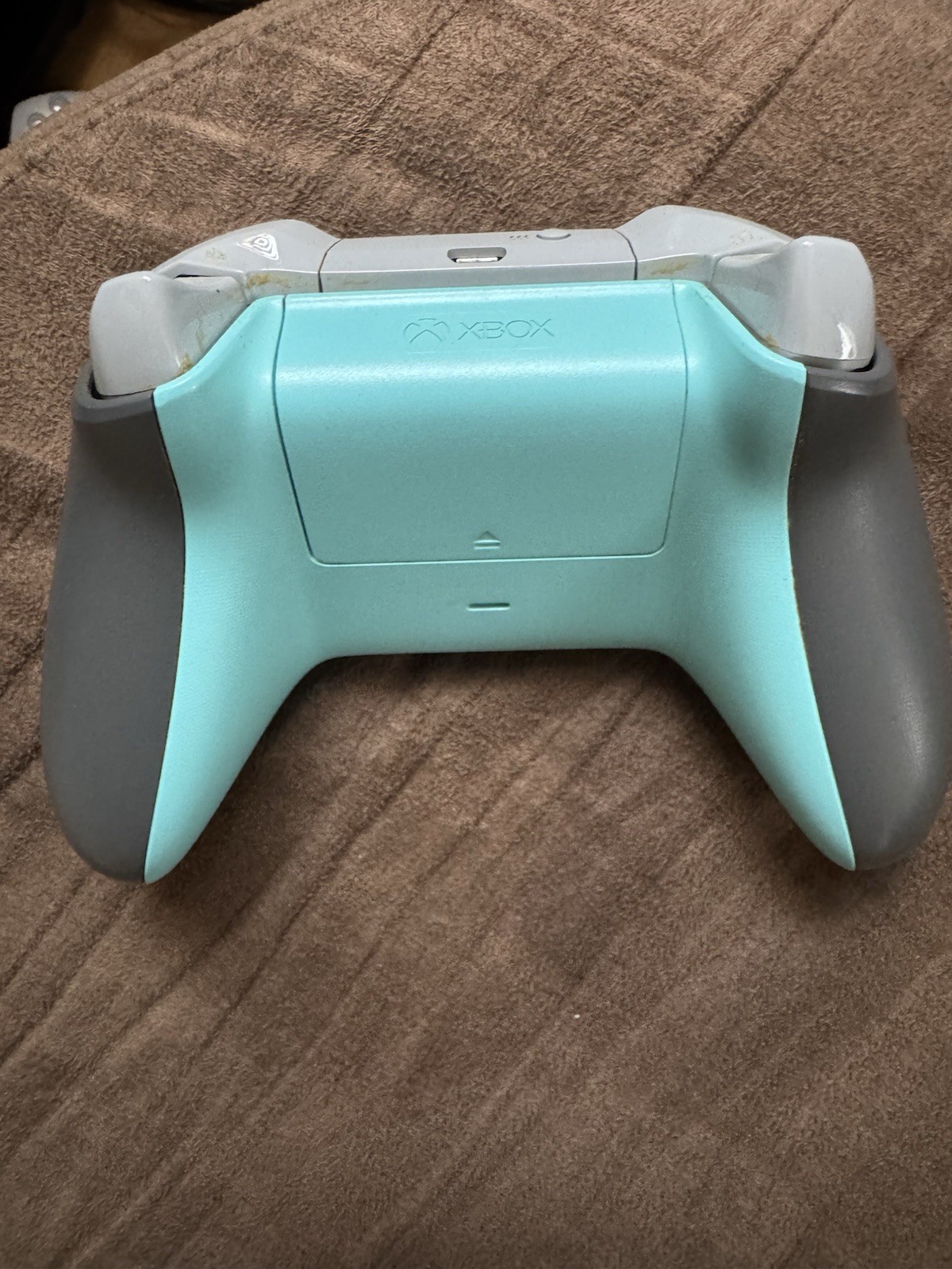 Microsoft Xbox One Wireless Controller Gray/Blue Ergonomic Plastic Gamepad