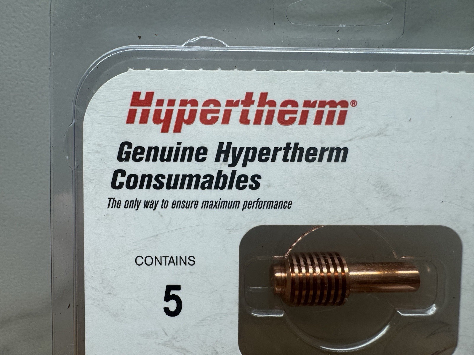 Hypertherm / set of 5 / electrodes / 220669 / Powermax45 / 45 A / All Processes