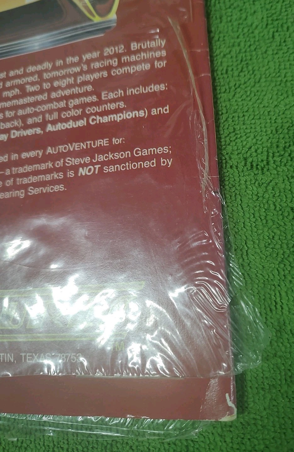 Auto Ventures Turbo Fire Auto Combat Adventure Module 1984