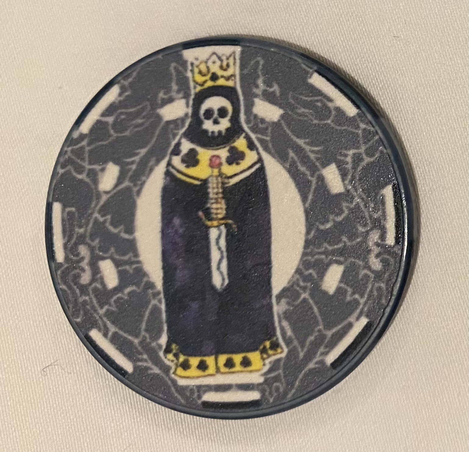 MetaZoo $20 Grim Reaper Kickstarter Poker Chip