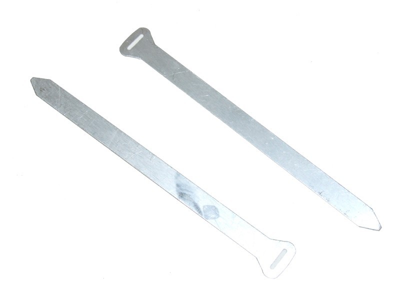 30x Top Quality Aluminium Metal Cable Ties Tie Zip Wrap: approx 120mm LONG