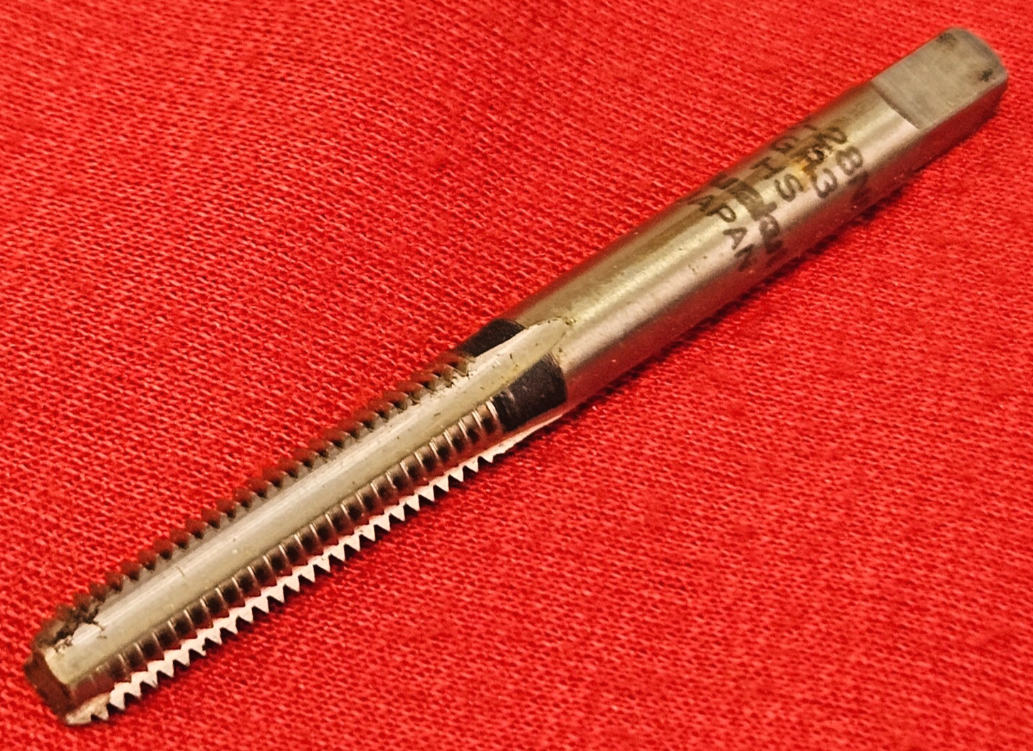 12-28 NF Bottom Hand Tap A1121-21228 HSS Steel RH 12/28 4FL High Speed Steel