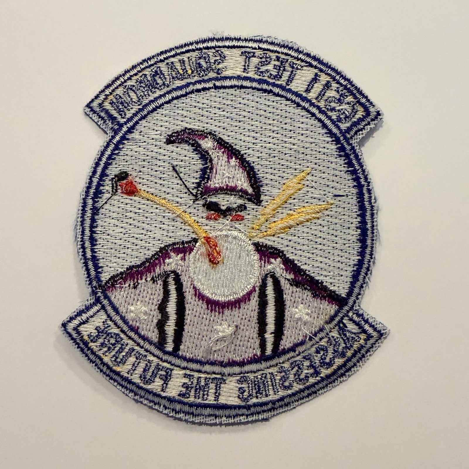 USAF 6511th TEST SQUADRON MILITARY PATCH Blue purple Yellow