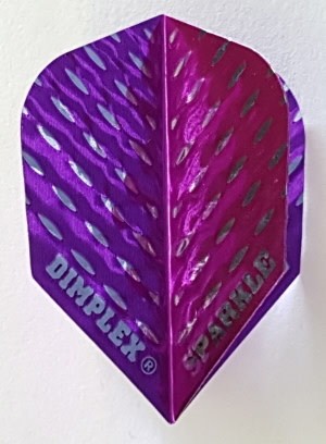 Harrows Sparkle Dimplex Purple Standard Dart Flights