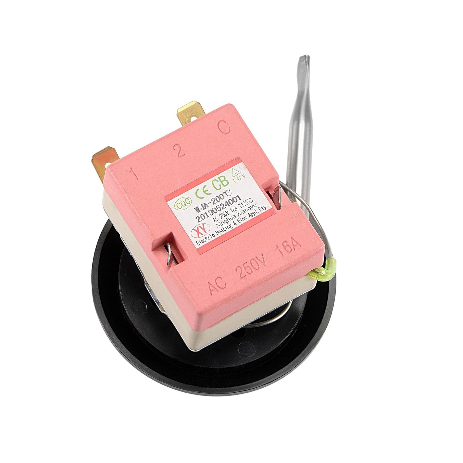 NC 250V 16A 60-200C Temperature Control Switch Capillary Thermostat for Oven Ref