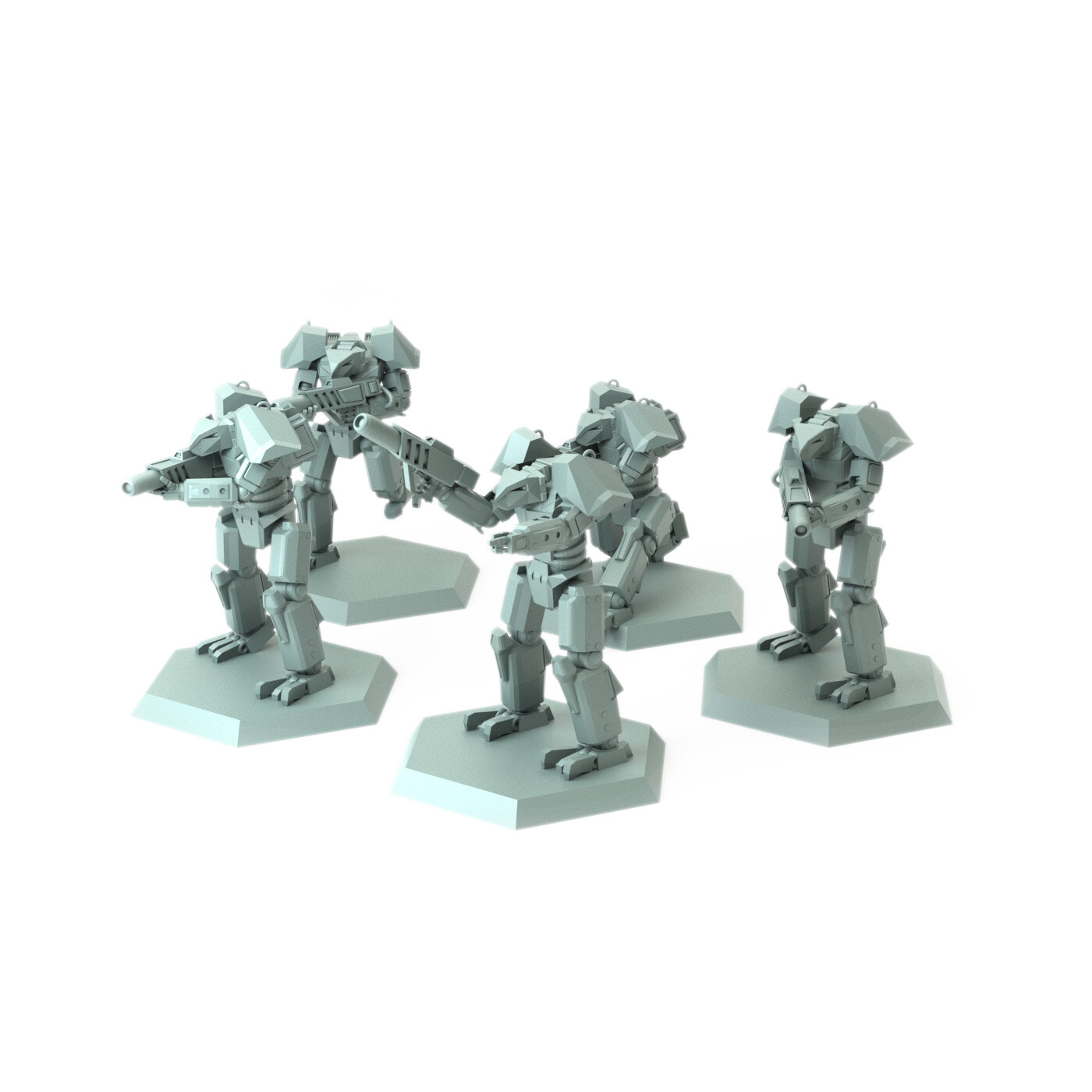 Roc ProtoMech Miniature Compatible with Battletech MWO