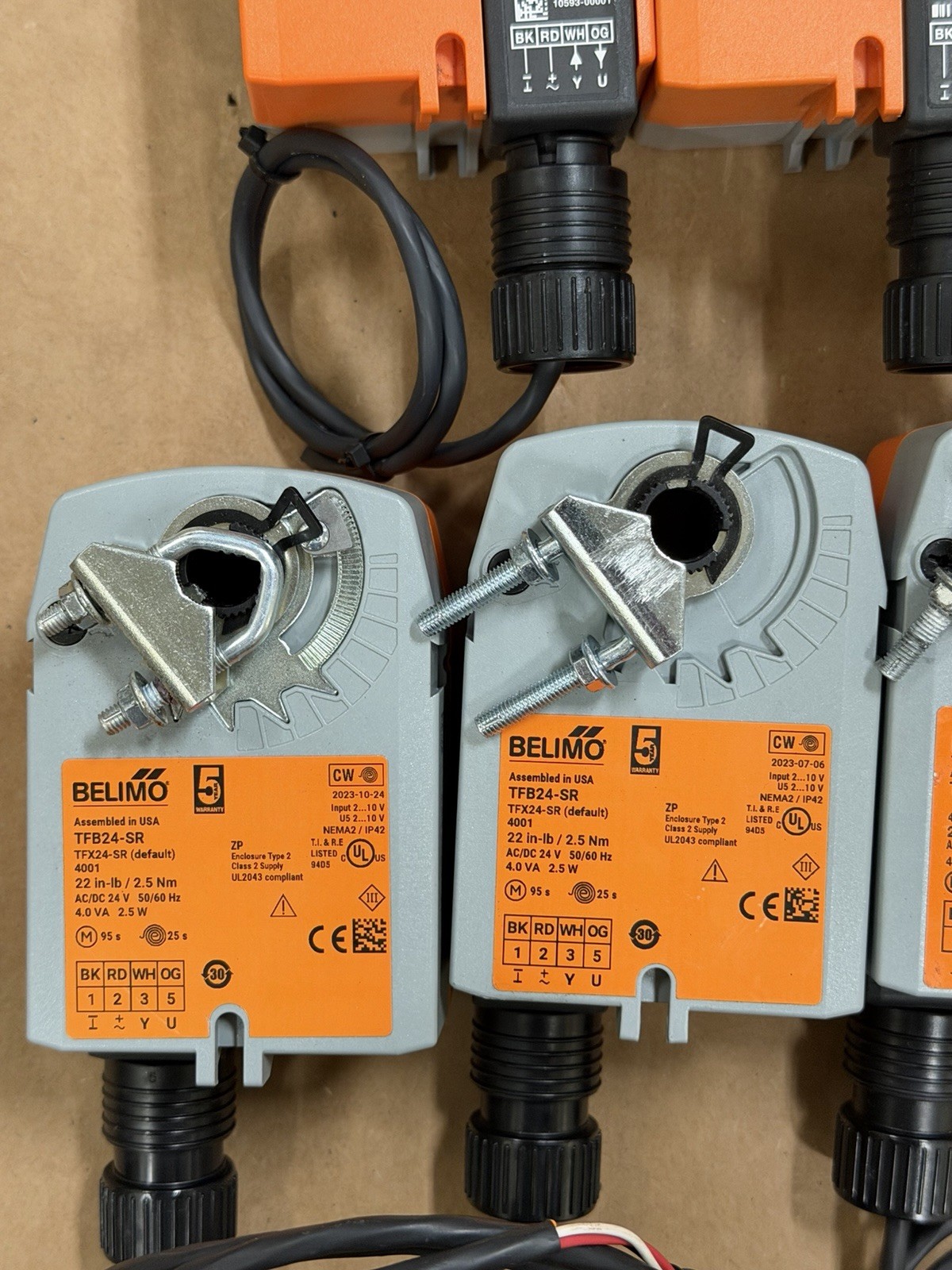 Belimo Model Number # TFB24-SR Damper Actuator Tested & Working Used (1)