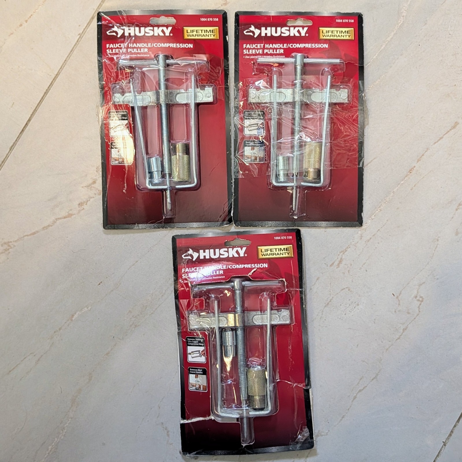 Husky Faucet Handle Compression Sleeve Puller