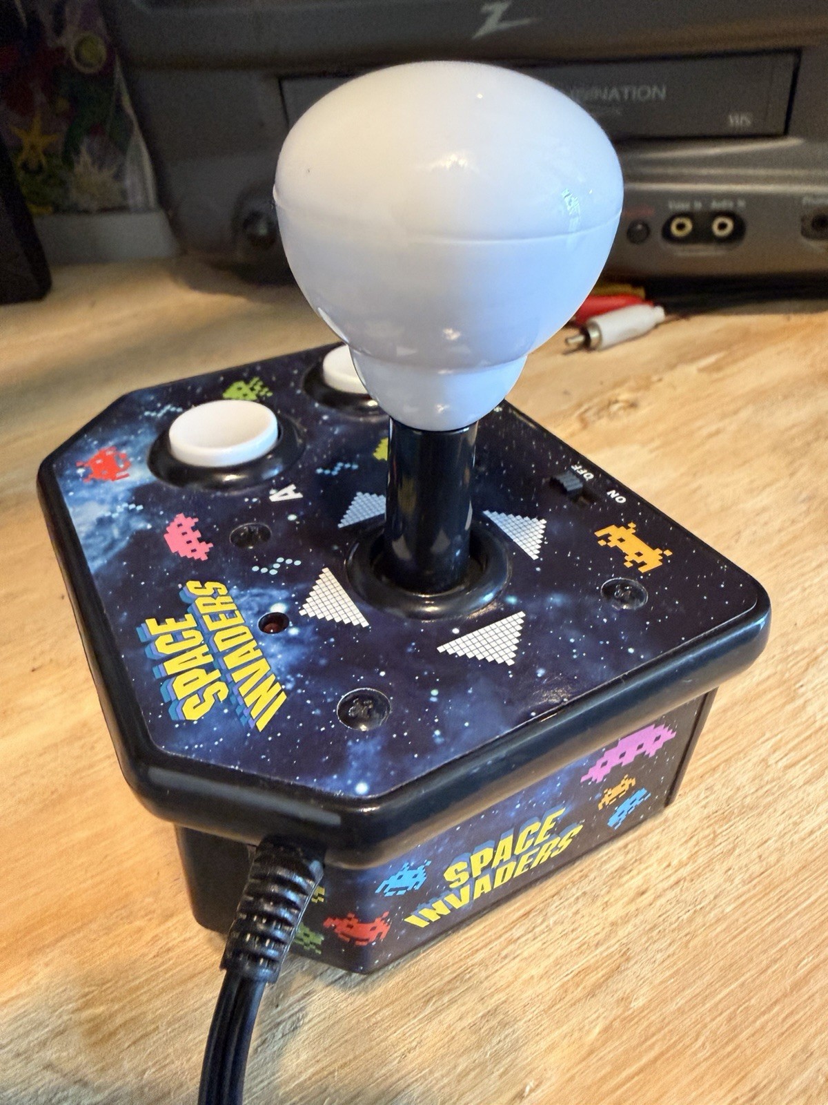 Space Invaders Plug-and-Play Joystick Arcade Game Controller