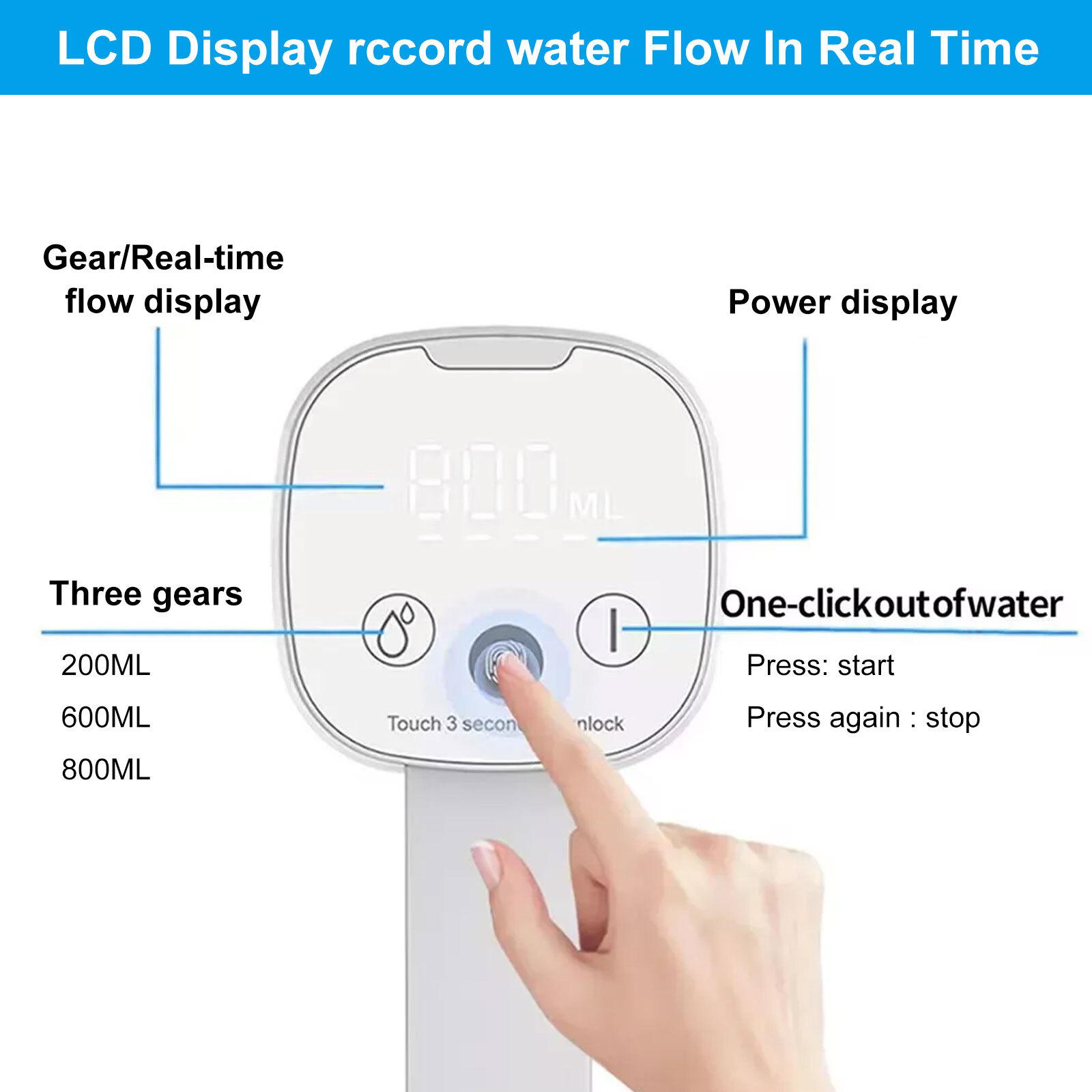 USB Drinking Water Dispenser Universal Home Automatic Electric Water Bottle Pump