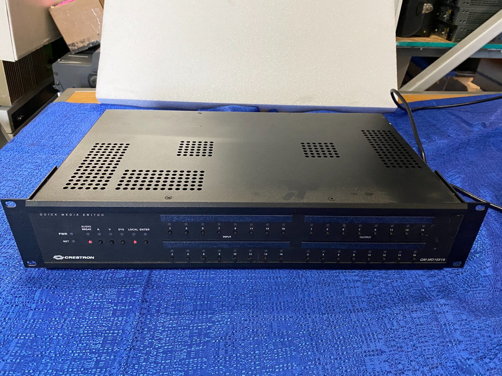Creston QM-MD16x16 Quick Media Switch Matrix Switcher
