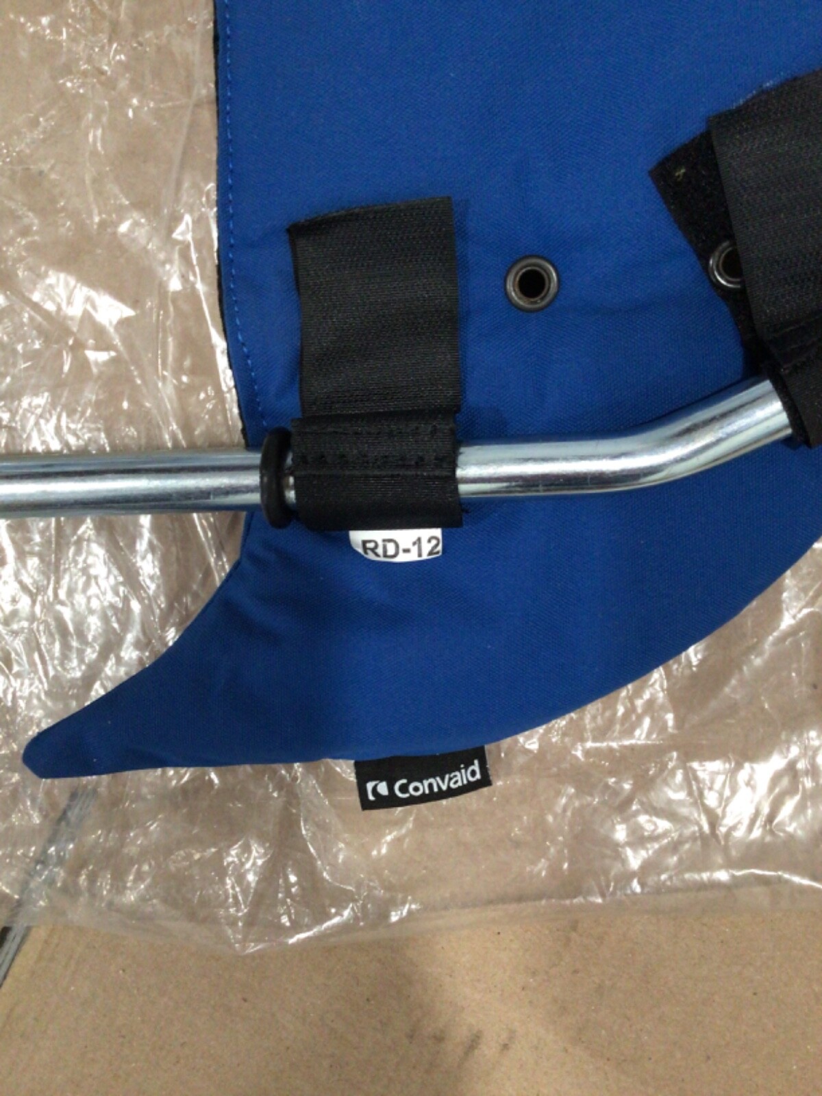 NEW - Convaid rodeo Size 12 Headrest Extension Head Rest blue