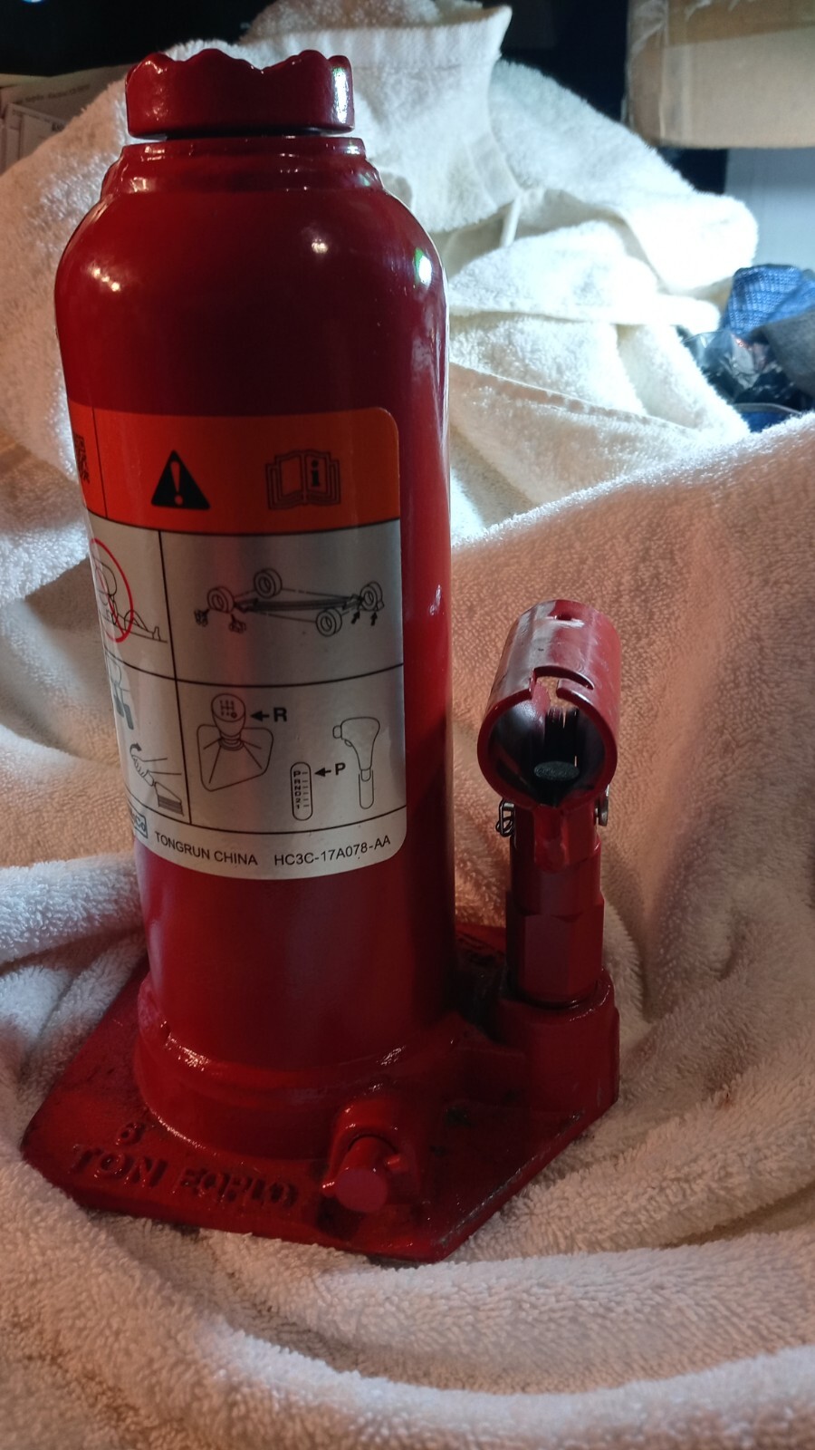FORD, OEM, 6 TON BOTTLE JACK,SURPLUS