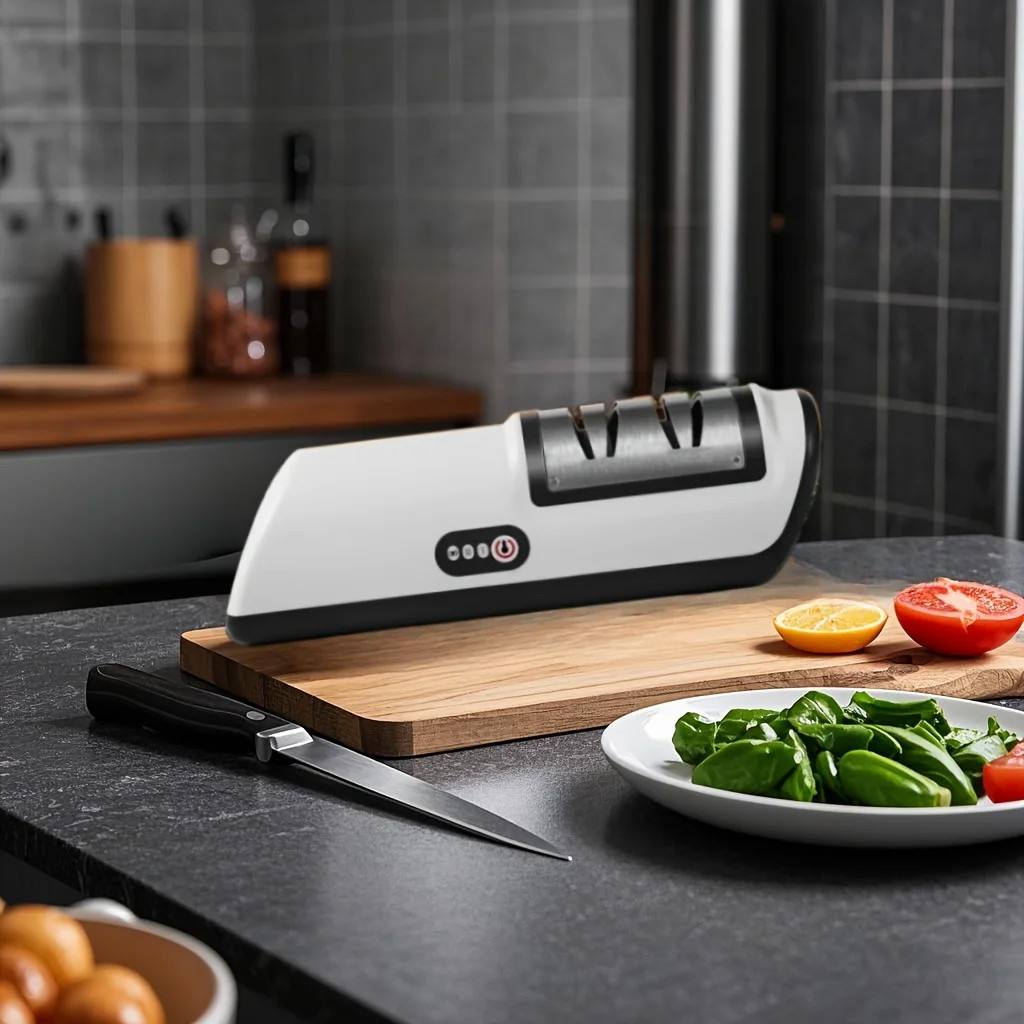 home appliance Kitchen Electric Knife Sharpener Multifunctional Automatic Profes