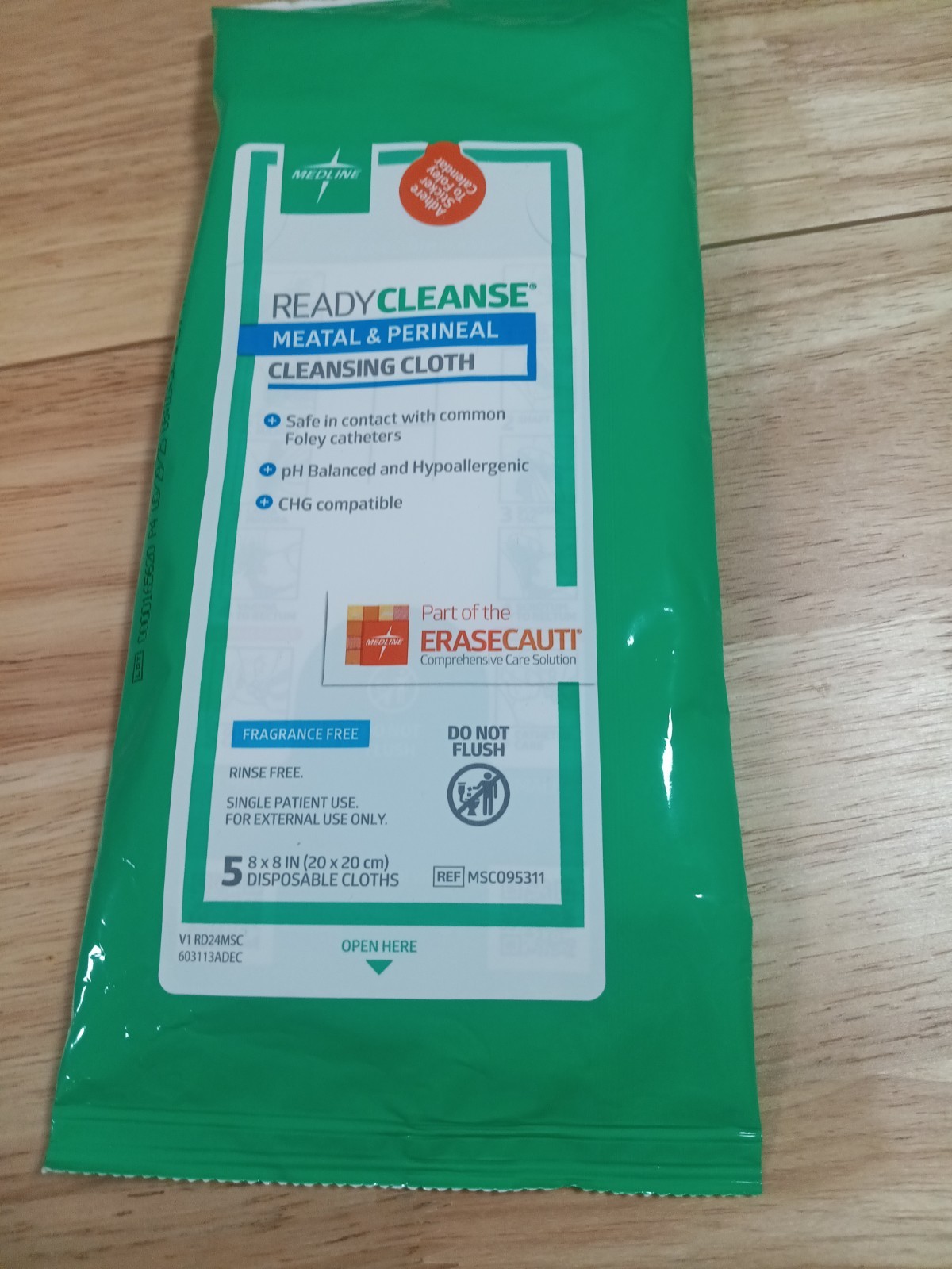 Medline Ready Bath Cap & Bathing Cleansing Cloths Conditioning Shampoo New