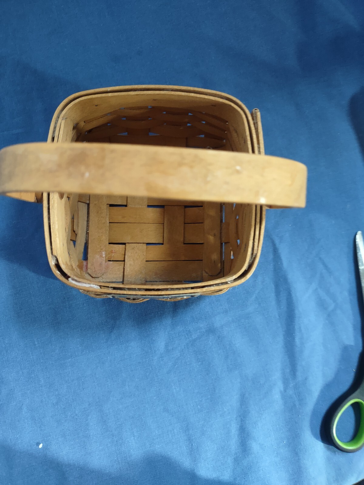 Longaberger Dresden basket 2003 w liner