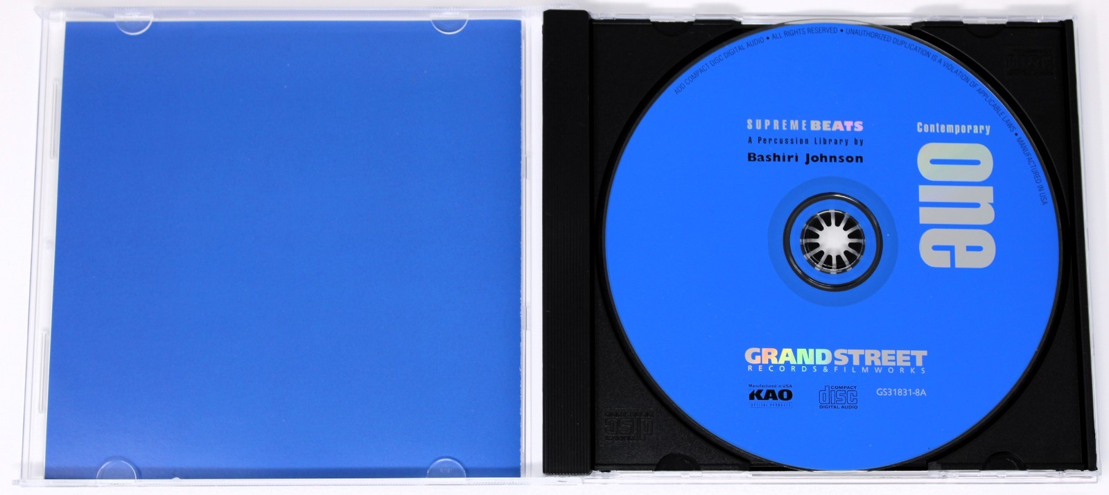 Grand Street Supreme Beats Bashiri Johnson Sound Library/Sampling 4 CD Box Set