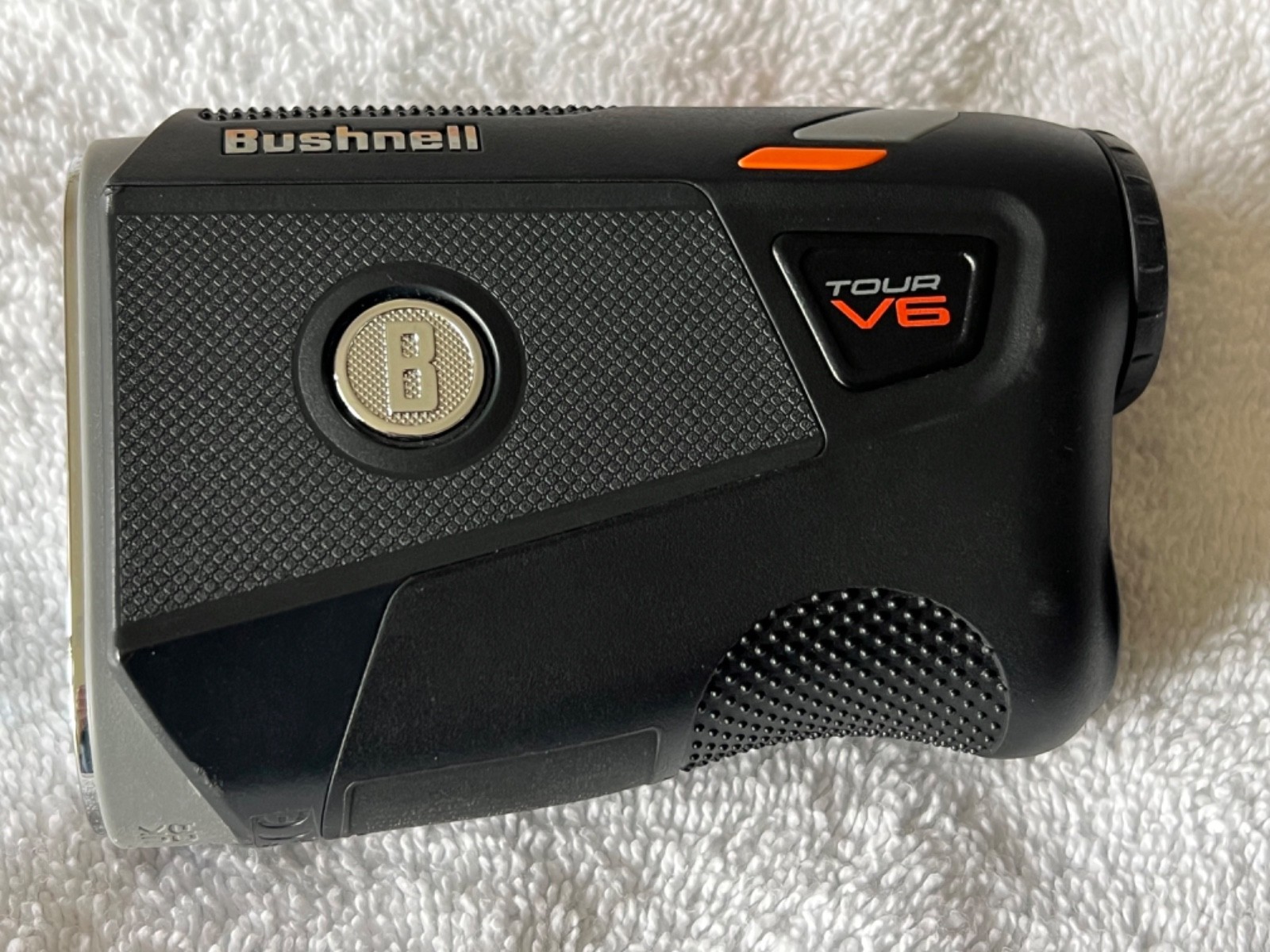 Bushnell Tour V6 Golf Laser Rangefinder w/ BITE Magnetic Mount, Jolt Tech, Black