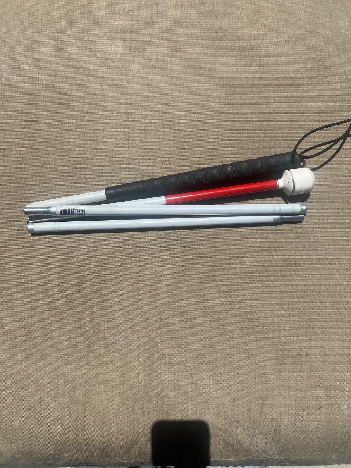 Ambutech Graphite Collapsible Cane 54”