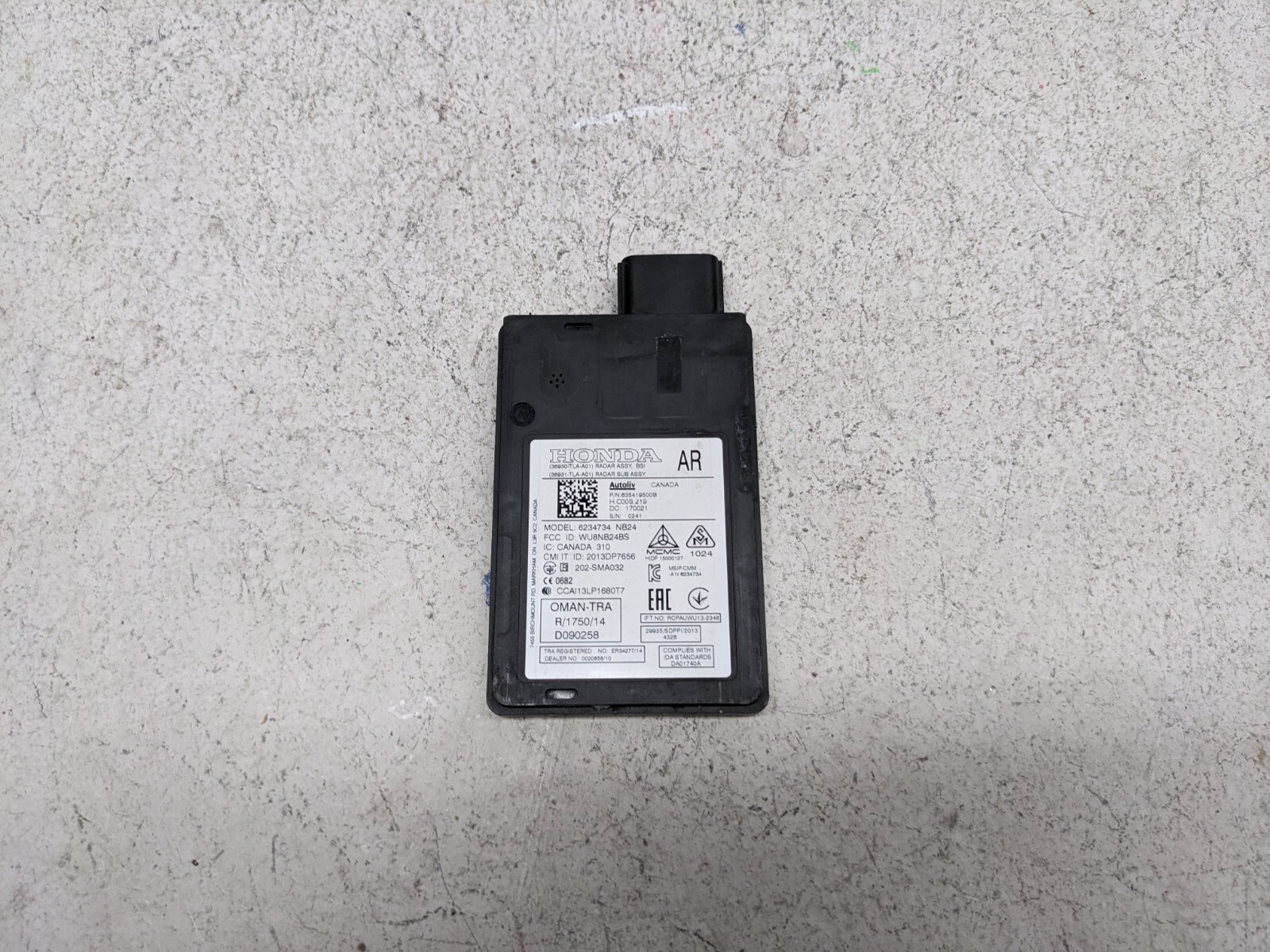 Honda CR-V Blind Spot Sensor Radar Module 2017 - 2019 635419500B