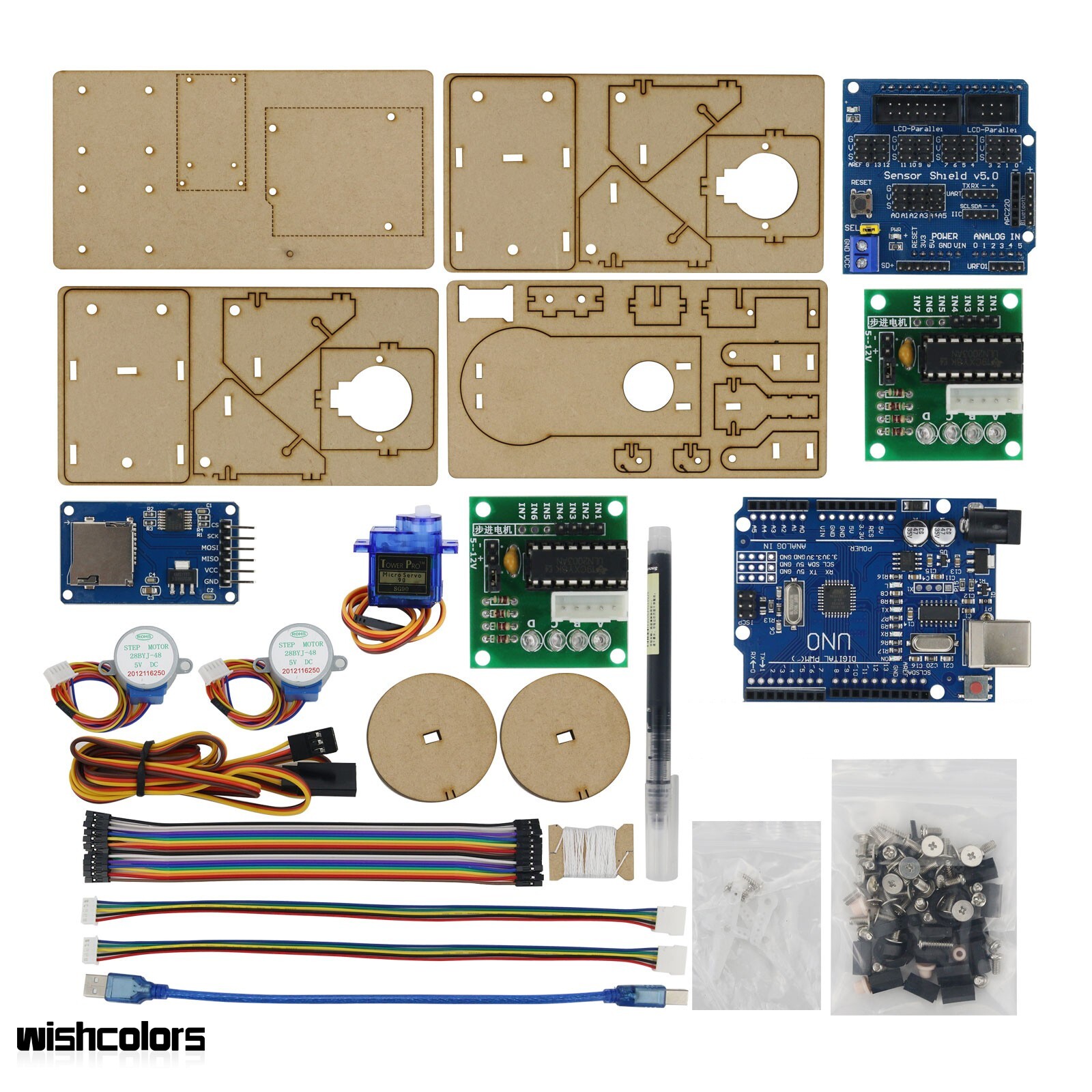 Wall Draw Painting Robot For Arduino Maker Project Kit Polargraph Programming wi