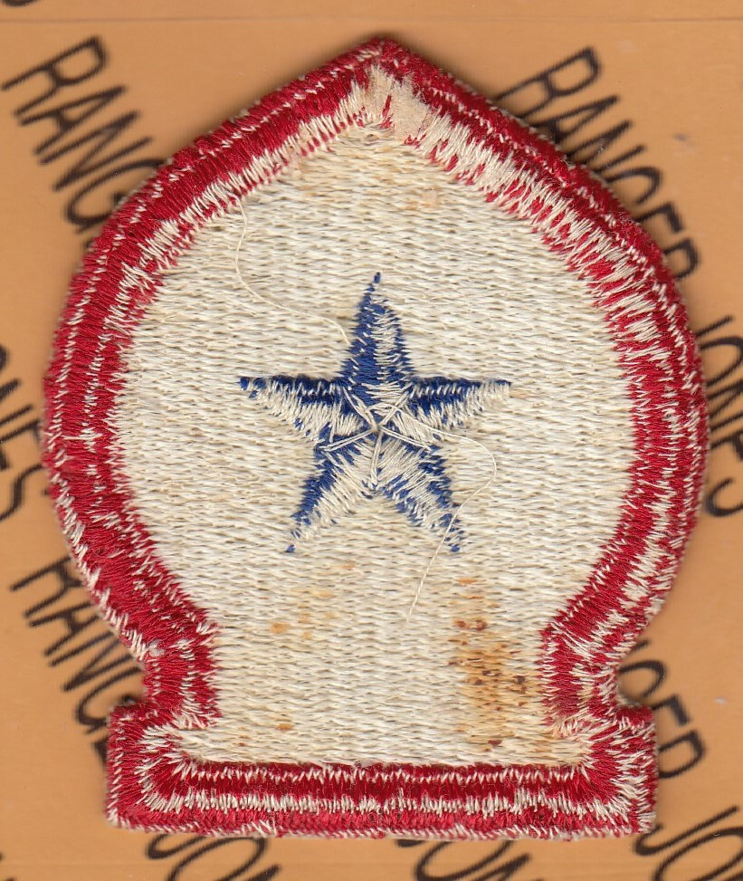 WWII US Army North African Theater Command ~3" patch c/e E