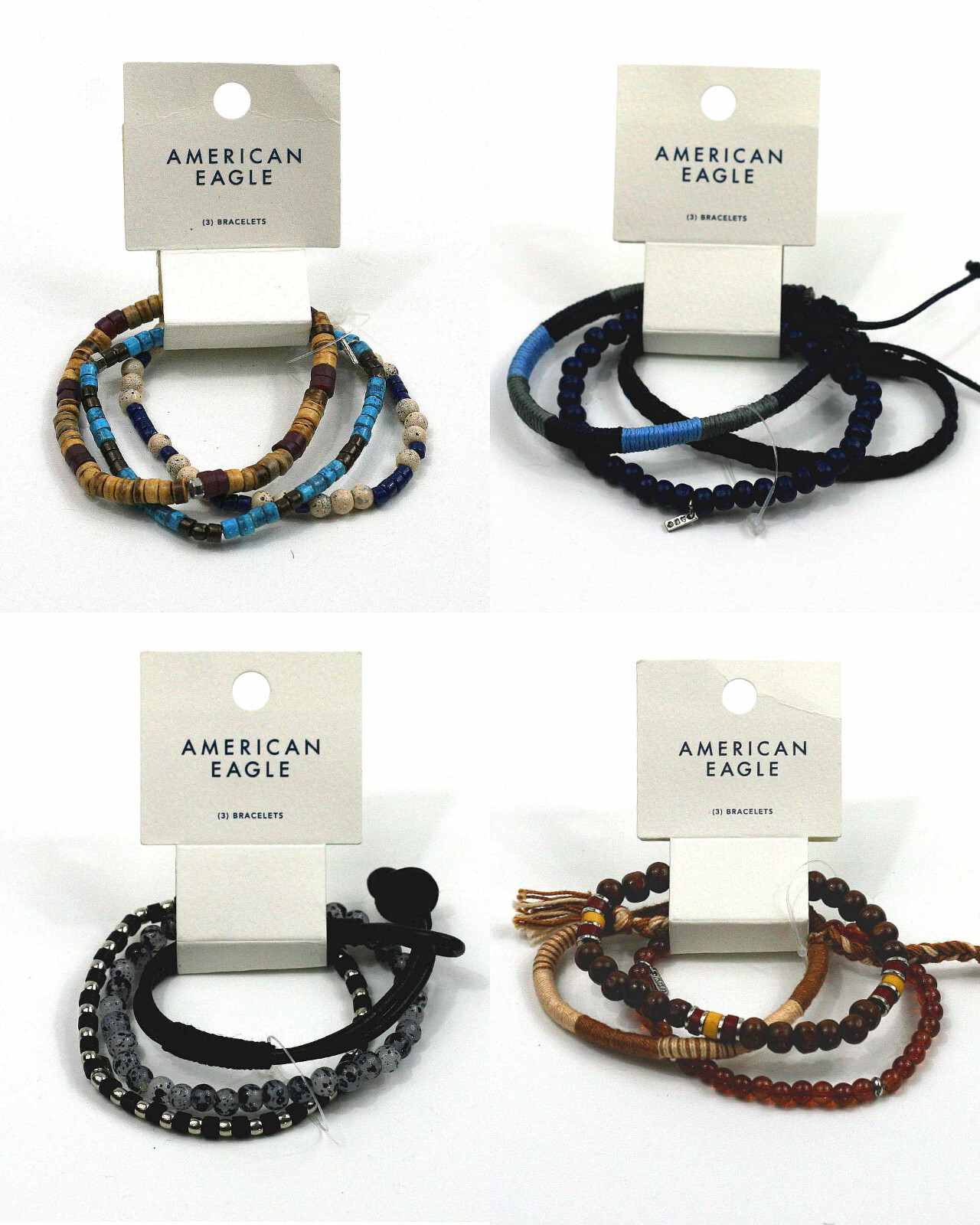American Eagle 3 Pack Bracelets One Size