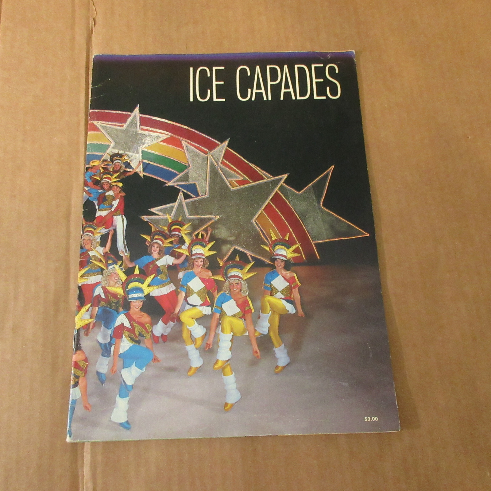Vtg 1980's 1984 Ice Capades Souvenir Program Starskate Showbiz Jazzman