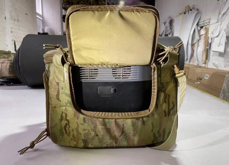 Shockproof bag for EcoFlow/EcoFlow DELTA 2 with damper, multicam