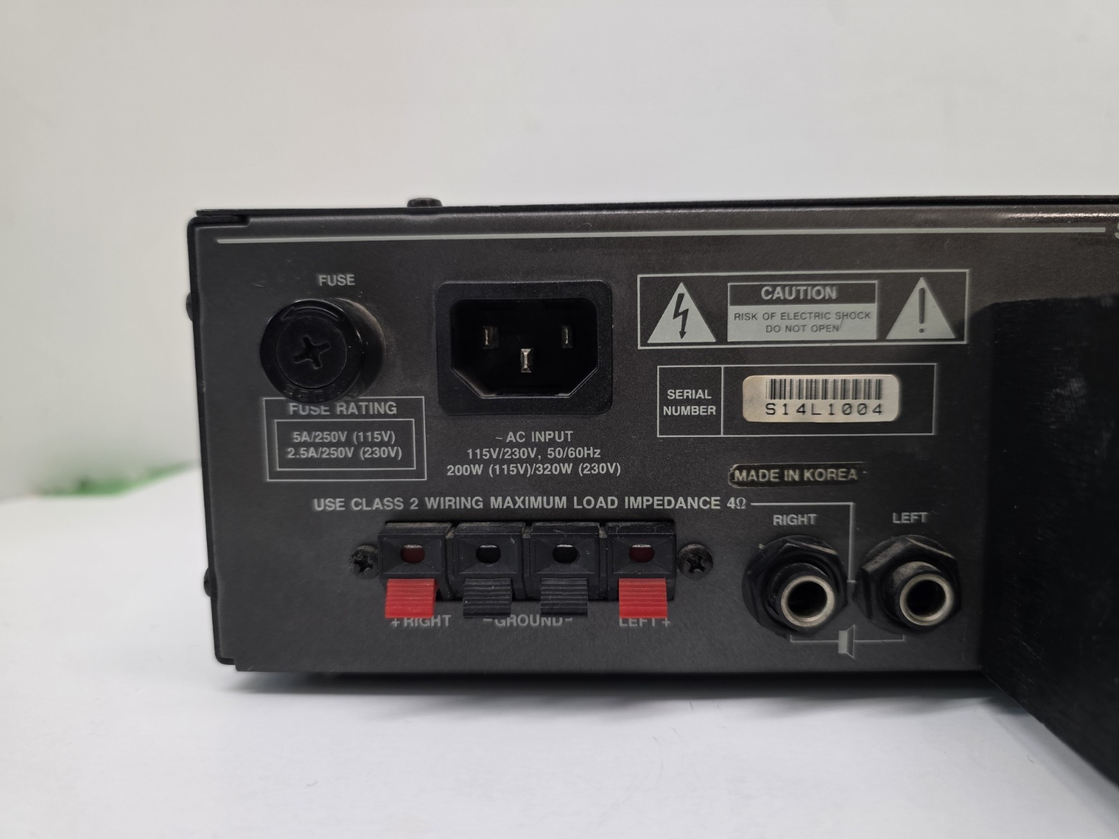 Samson Servo-150 Studio Amplifier 75 Watt Stereo Power, Tested & Working READ